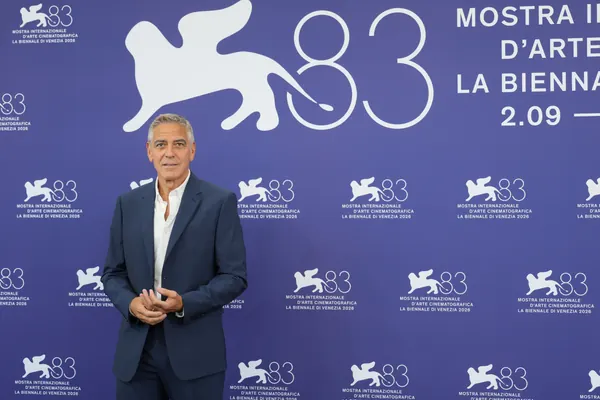 George Clooney на кинофестивале в Италии в Venezia